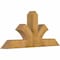 Ekena Millwork Richland Rough Sawn Timber Gable Bracket, Western Red Cedar, 60"W x 27"H x 6"D x 6"F, 11/12 Pitch GBW060X27X0606RIC00RWR - alternate 2